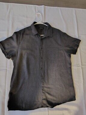 Marc Anthony Men's Short Sleeve Button-Up Shirt Size XL